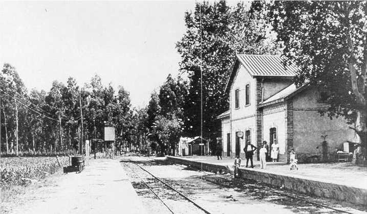 Estacion de Torre del Mar , año 1940