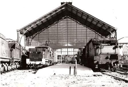 Madrid Delicias, en funciones de Museo Nacional Ferroviario, Foto del Rio