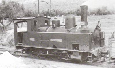 Locomotora nº 4 en Puertollano