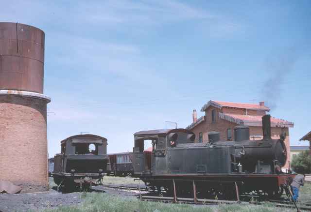 Placa giratoria de Medina de Rioseco , mayo 1965