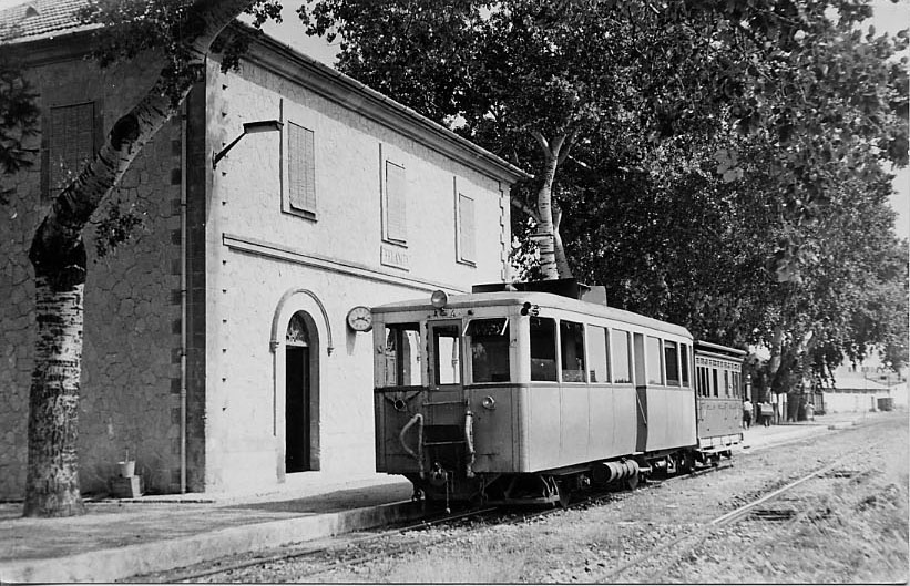 Estacion de Felanitx, año 1960, 