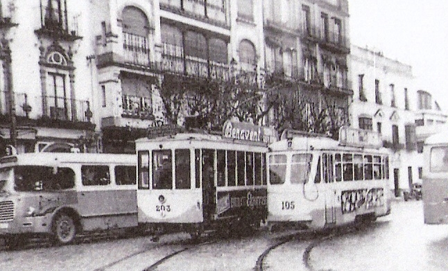 Tranvias de Sevilla, transporte urbano, 