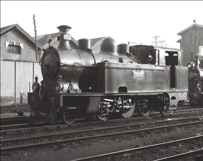 Locomotora Borsig nº 27 ,rodaje 131T Foto : © John Carter