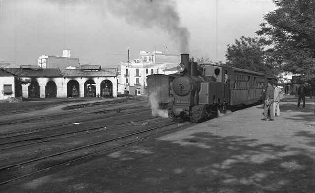 panoramica de la estacion del Grao de Castellón, 