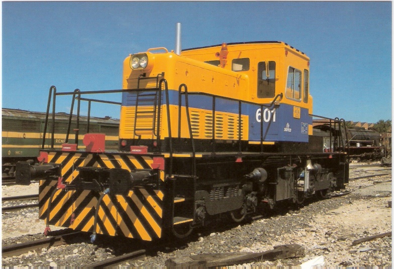Locomotora Diesel electrica- nº 601, foto : Chema Martinez