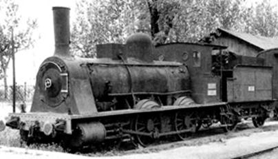 Locomotora en Avila