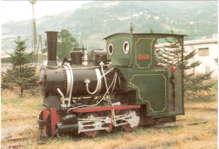 Fabrica de Mieres, Locomotora Upina, 