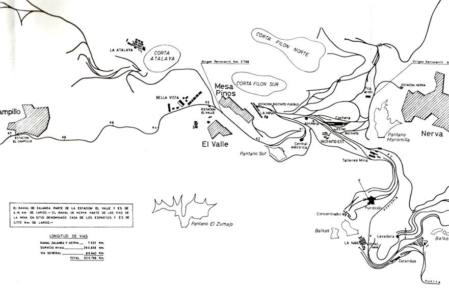 Ramales de Rio Tinto, dibujo : José Luis García Mateo