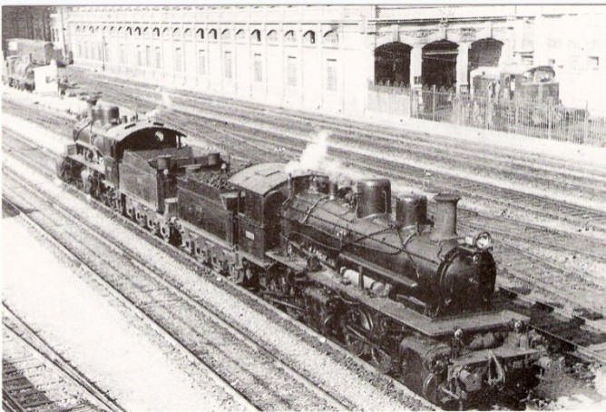 Maniobras en la estación de Valencia