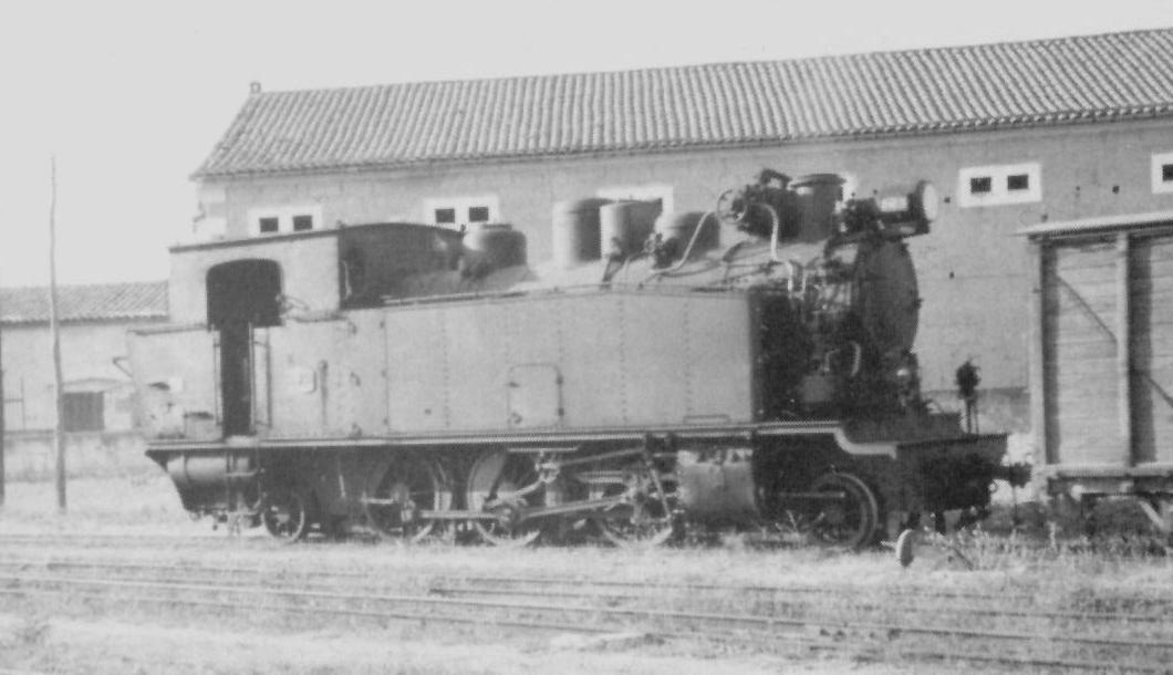 Locomotora nº 53 Babcock & Wilcox en Manacor