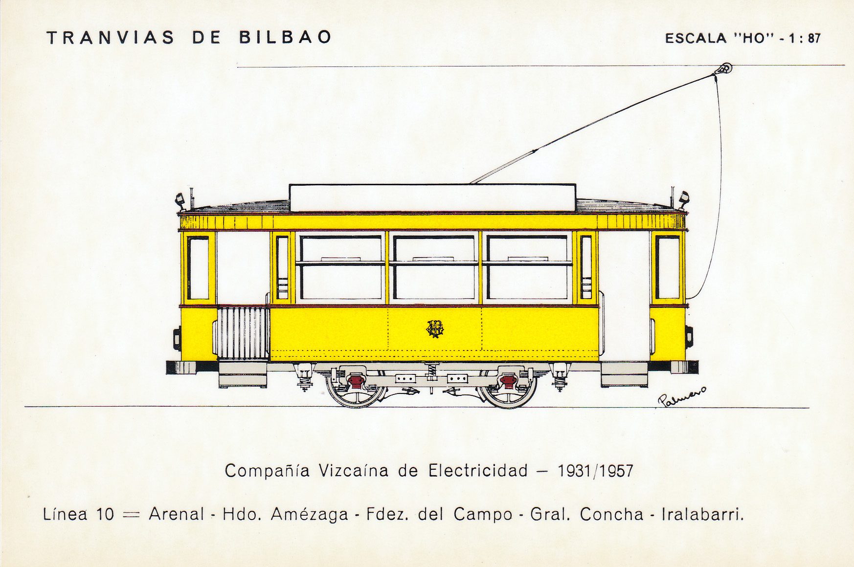 Tranvia de la linea 10, Iralabarri-Arenal