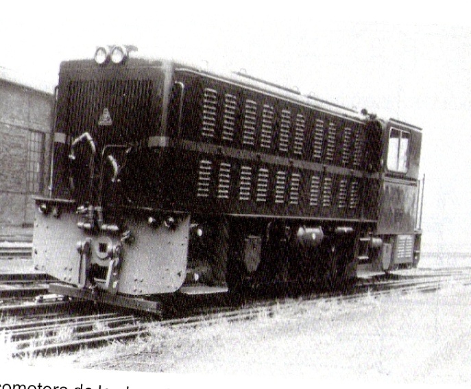 Locomotora Fried-Krupp, serie 300, fondo: Jose Luis García Mateo