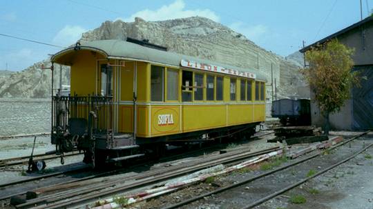 Coche restaurado del Limon Express, 