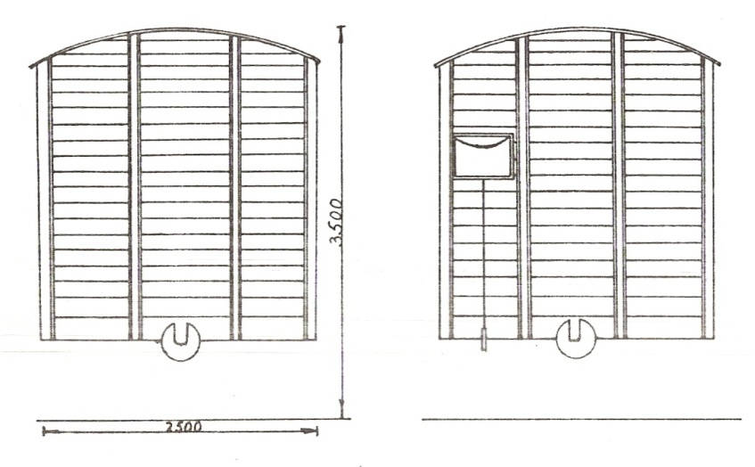 Tersteros del furgon TD, dibujo Carmelo Zaita