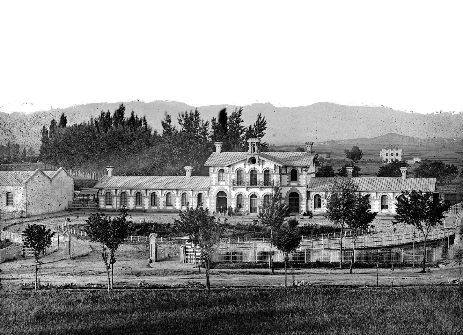 primitiva estacion de Logroño , foto Patrimonio Historico, Ministerio de Cultura