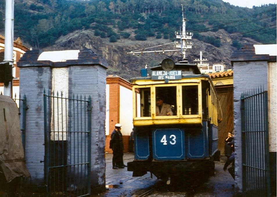 tranvia de Huelin, tranvias de Malaga, Archivo M. Canitre