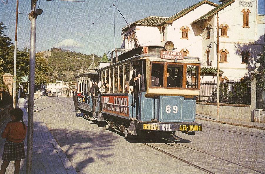 tranvia del Palo- Tranvias de Málaga, archivo M. Canitre